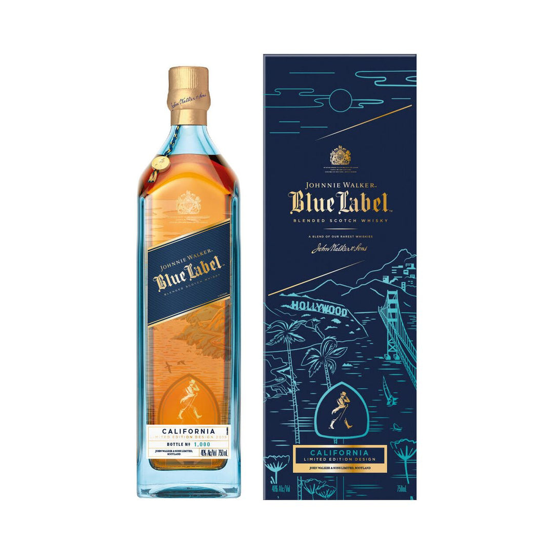 Johnnie Walker Blue Label Blended Scotch Whisky California Edition - Cork & Mash