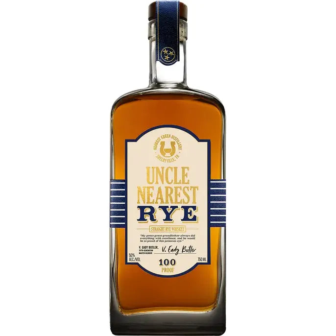 Uncle Nearest Straight Rye Whiskey