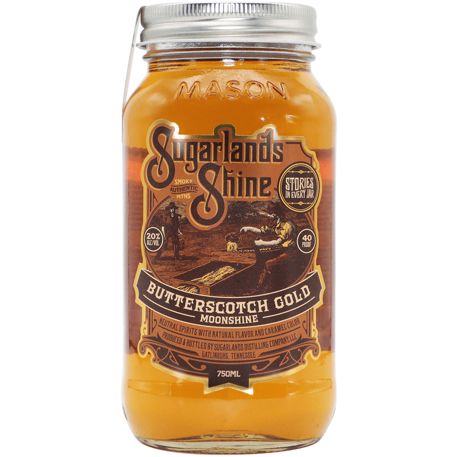 Sugarlands Shine Butterscotch Gold Moonshine - Cork & Mash