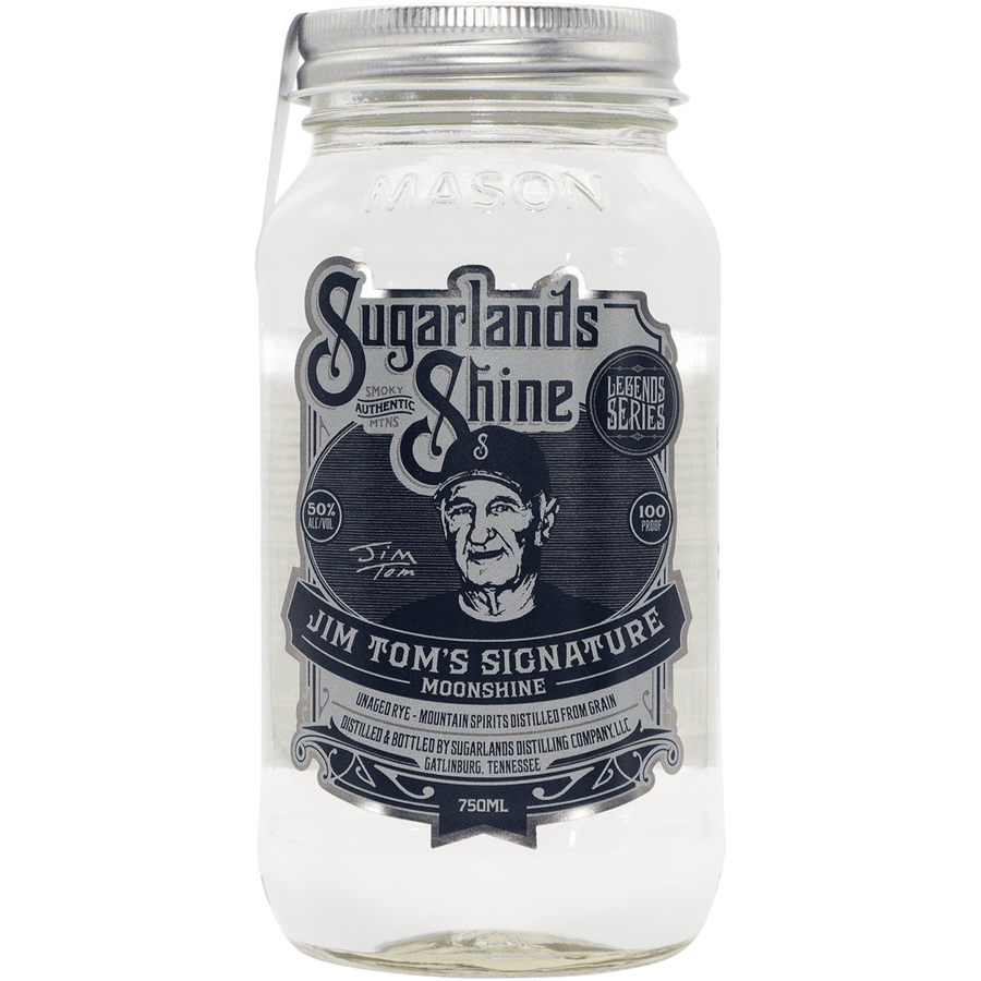 Sugarlands Shine Jim Tom Hendrick's Unaged Rye Moonshine - Cork & Mash