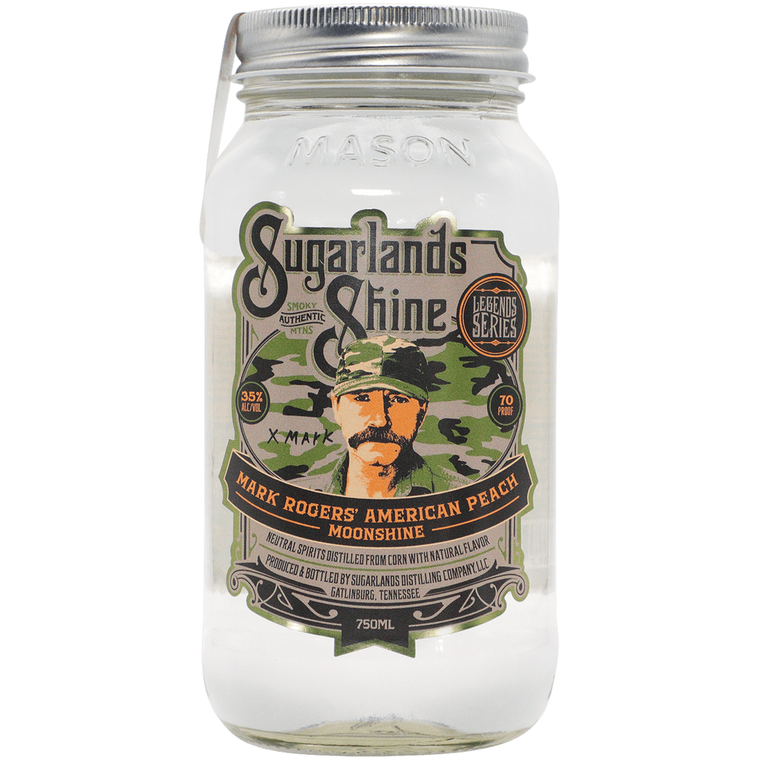 Sugarlands Shine Mark Rogers' American Peach Moonshine - Cork & Mash