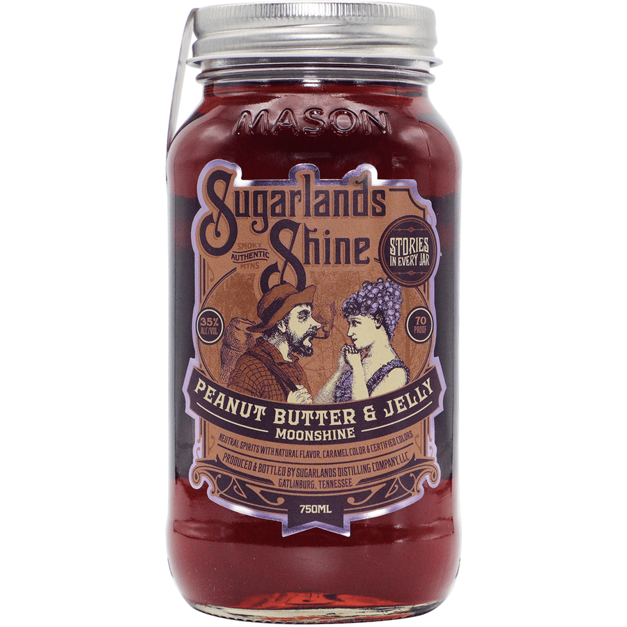 Sugarlands Shine Peanut Butter & Jelly Moonshine - Cork & Mash