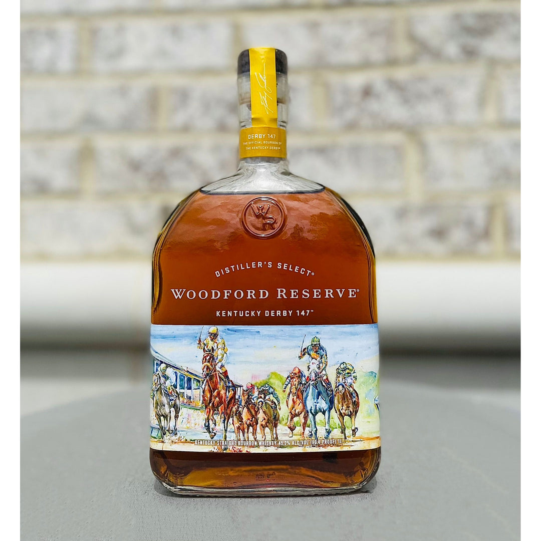 Woodford Reserve Yellow 2021 Kentucky Derby 147 Bottle 1 L - Cork & Mash