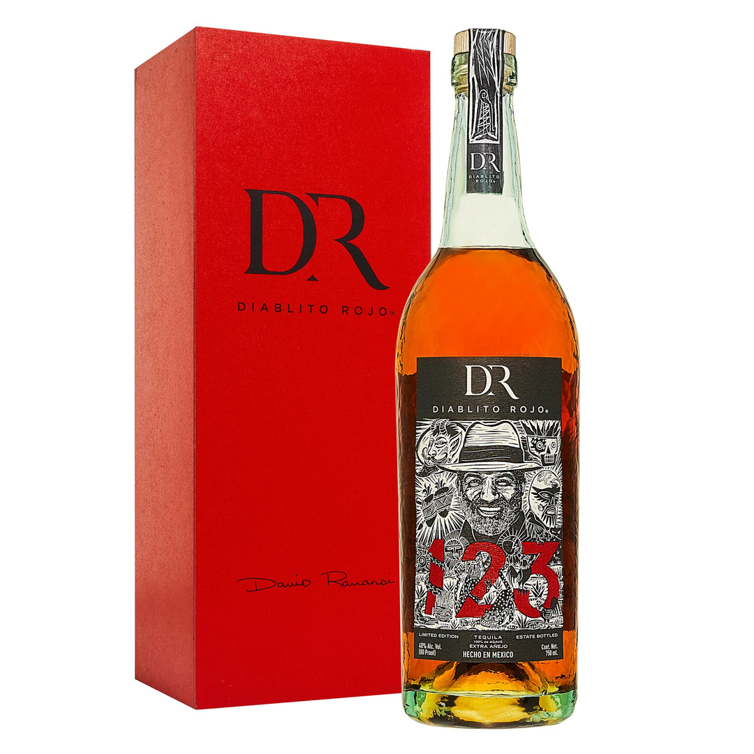 123 Organic Tequila Extra Anejo Diablito Rojo