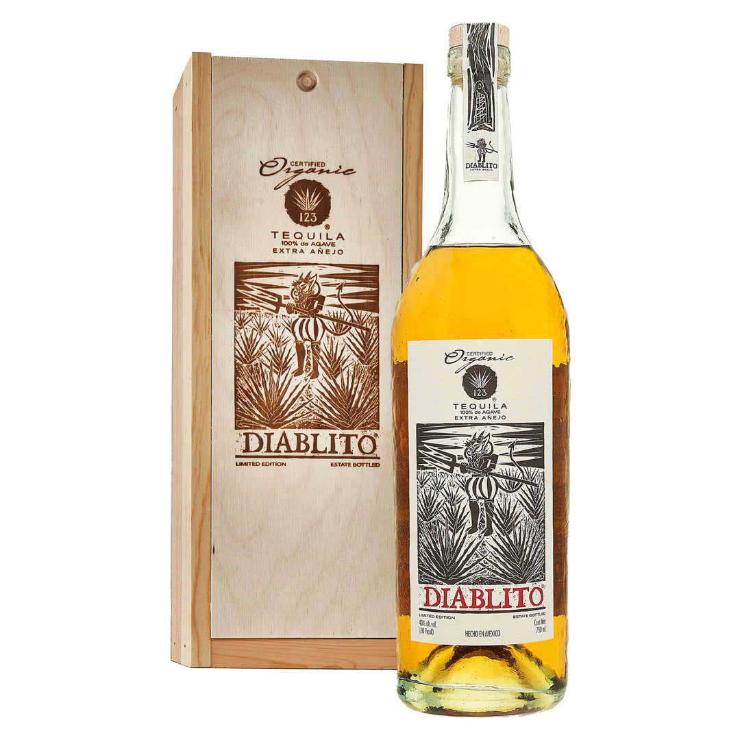 123 Organic Tequila Extra Añejo Diablito