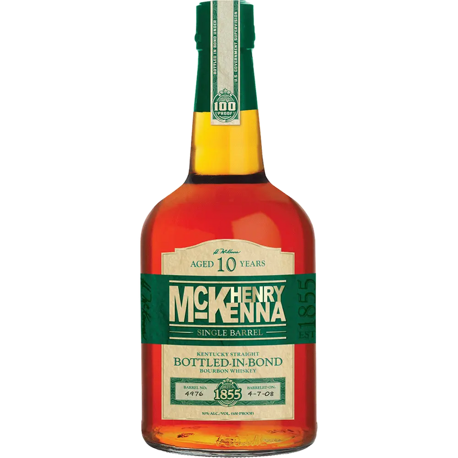 Henry McKenna 10 Year Single Barrel Bottled in Bond 750 ml - Cork & Mash