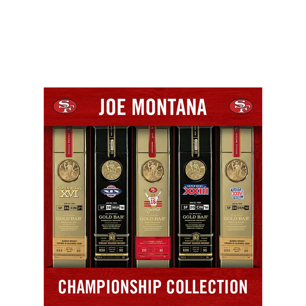 Gold Bar Joe Montana Championship Collection