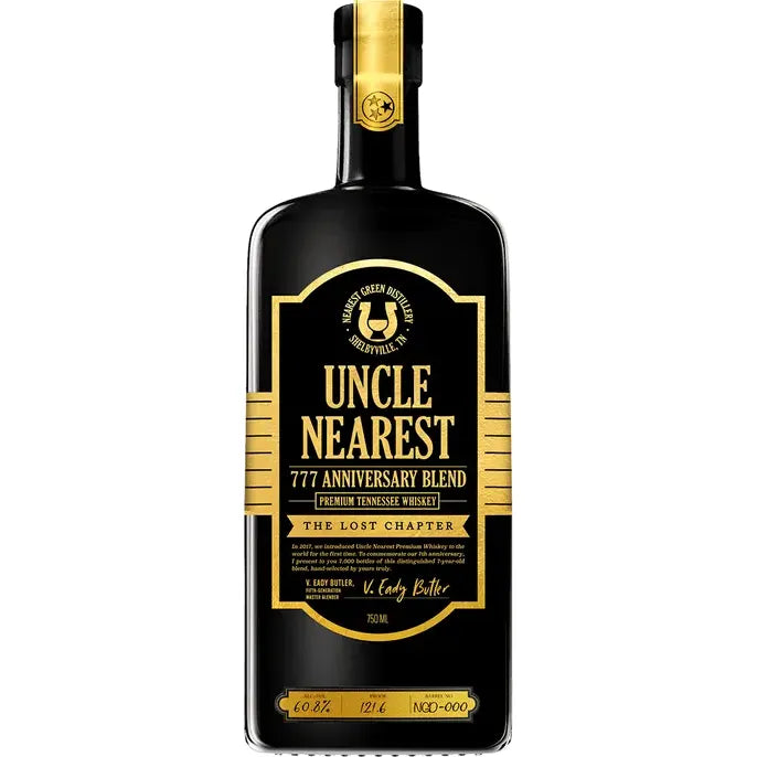 Uncle Nearest 777 Anniversary Blend Whiskey