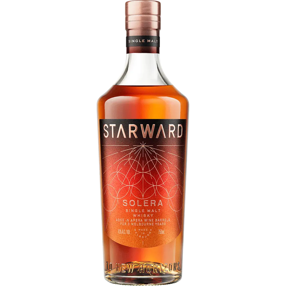 Starward Solera Australian Whisky Aged In Apera Wine Barrels