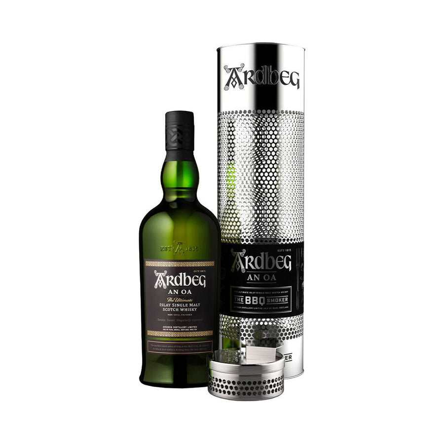 Ardbeg An Oa BBQ Smoker Gift Set - Cork & Mash