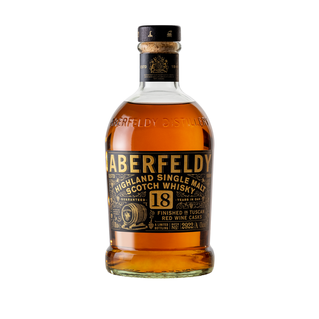 Aberfeldy 18 Year Old Limited Edition Tuscan Red Wine Cask Finish - Cork & Mash