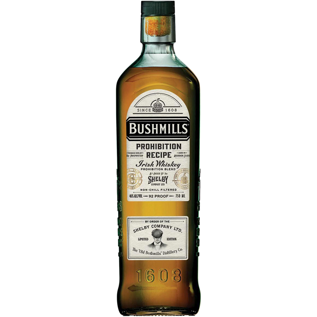 Bushmills Prohibition Recipe Irish Whiskey Limited Edition 750 ml - Cork & Mash