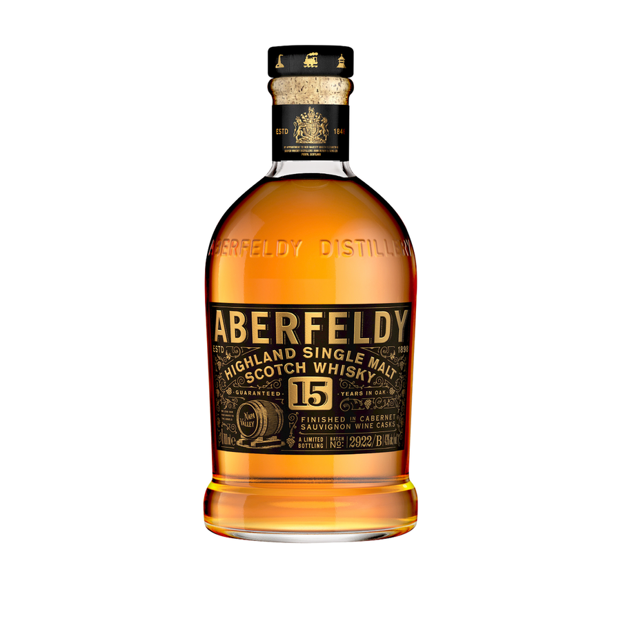 Aberfeldy 15 Year Old Limited Edition Finished in Cabernet Sauvignon Casks - Cork & Mash