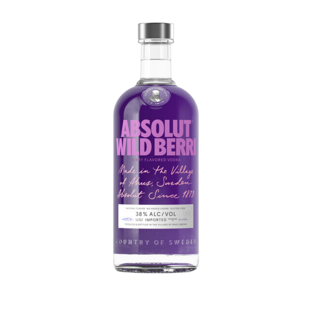 Absolut Wild Berri Vodka - Cork & Mash