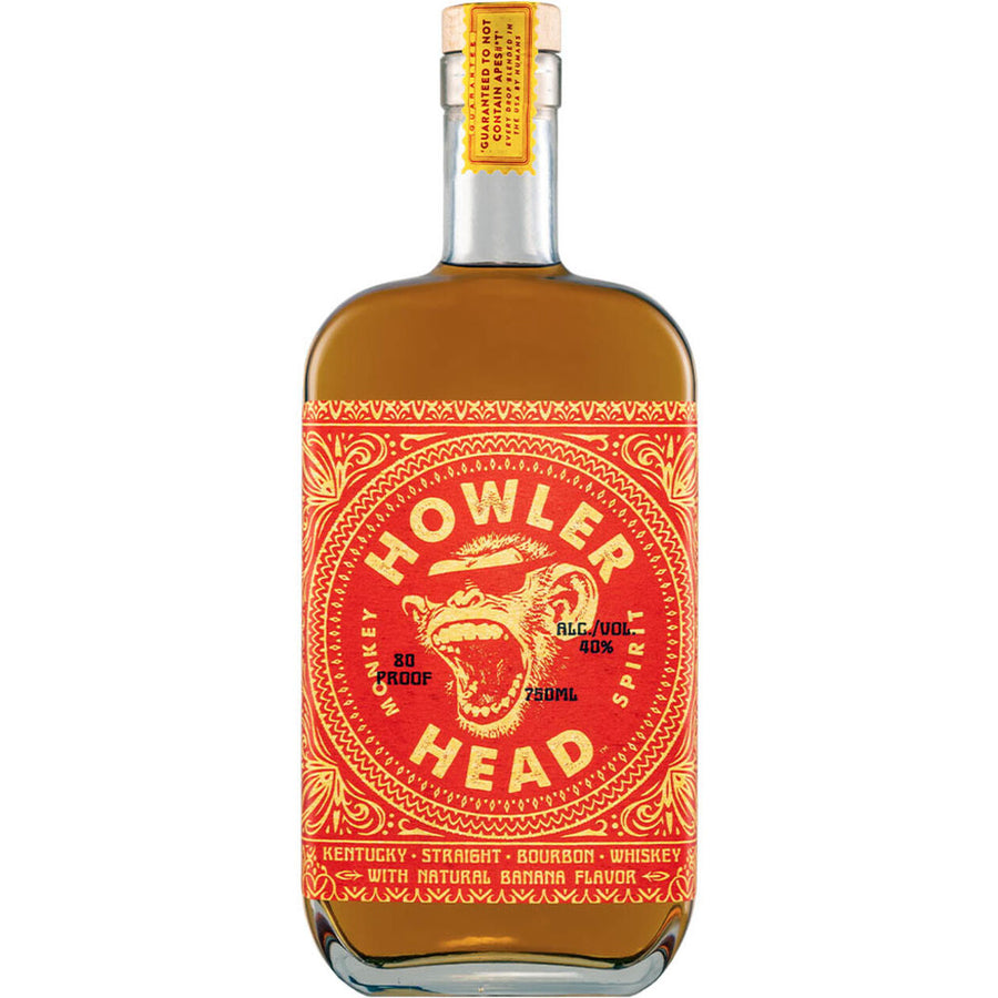 Howler Head Banana Bourbon Whiskey - Cork & Mash