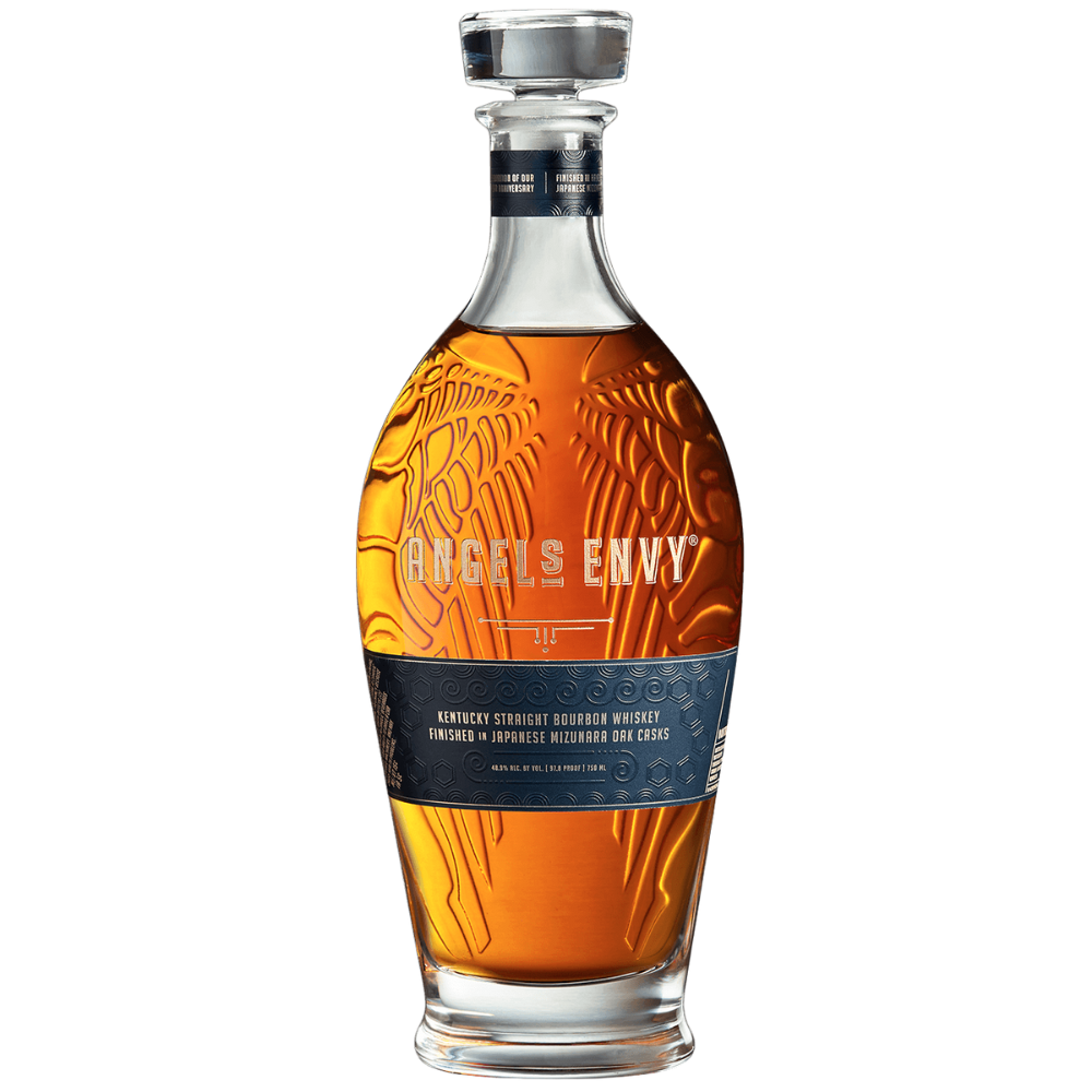 Angel’s Envy Bourbon Whiskey Finished in Japanese Mizunara Oak Casks
