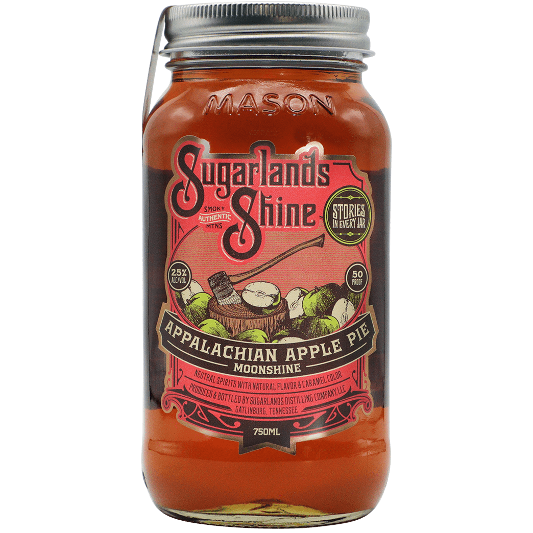 Sugarlands Shine Appalachian Apple Pie Moonshine - Cork & Mash