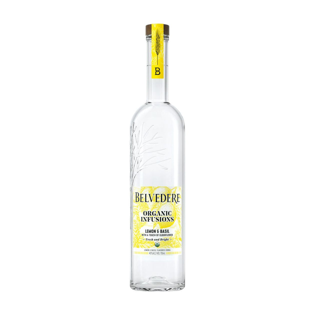 Belvedere Organic Infusions Lemon & Basil - Cork & Mash