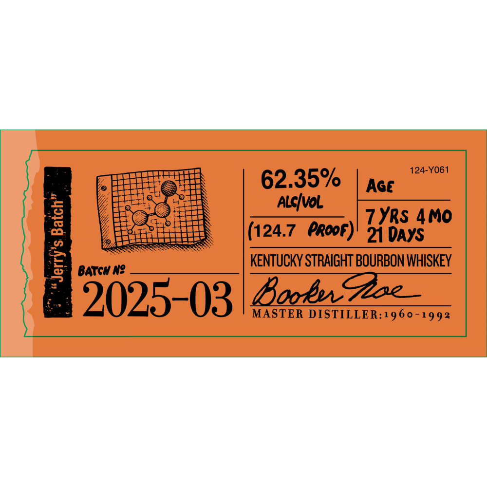 Booker’s Bourbon 2025-03 "Jerry’s Batch"