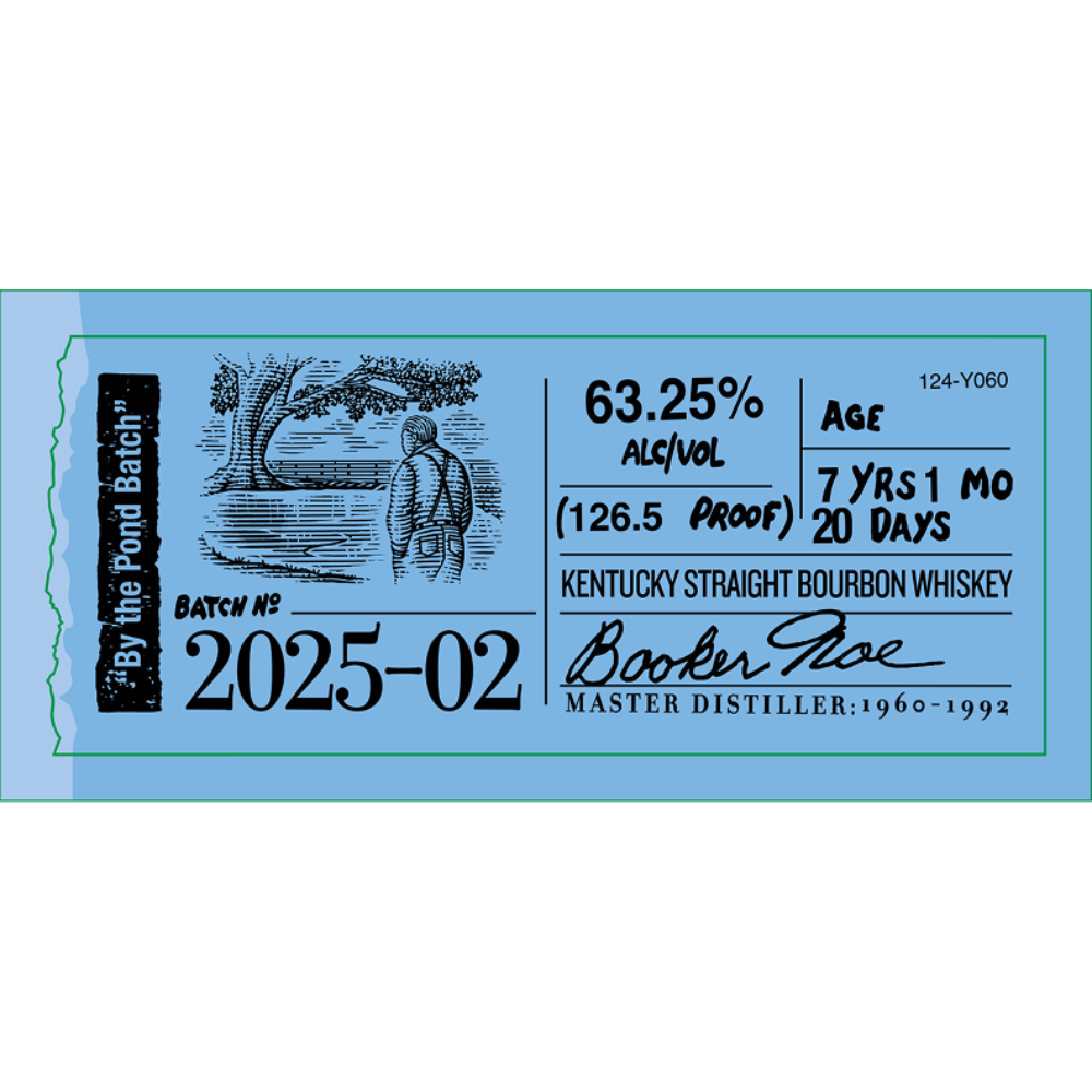 Booker’s Bourbon 2025-02 "By the Pond Batch"