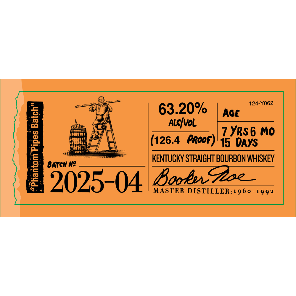 Booker’s Bourbon 2025-04 "Phantom Pipes Batch"