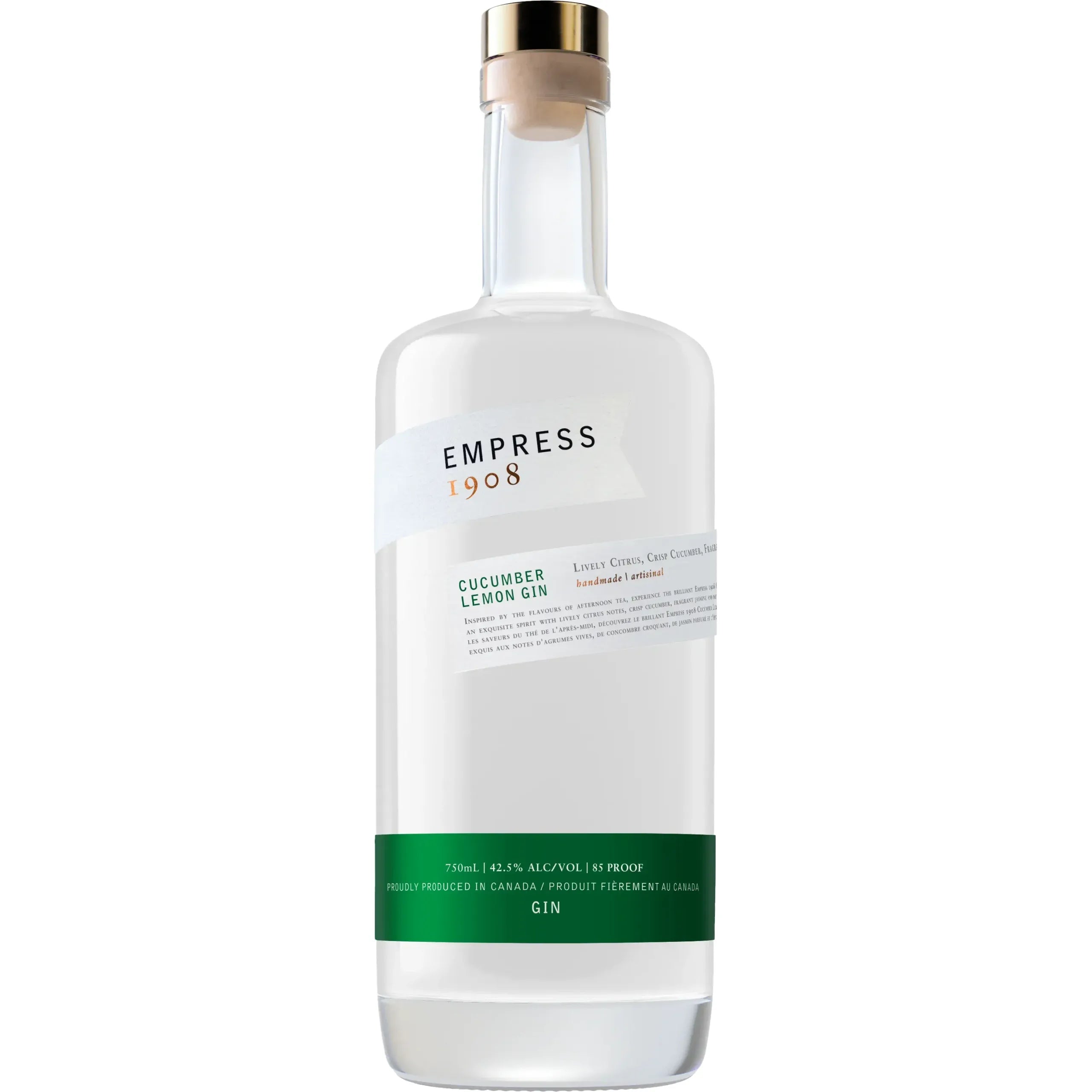 Empress 1908 Cucumber Lemon Gin – Cork & Mash