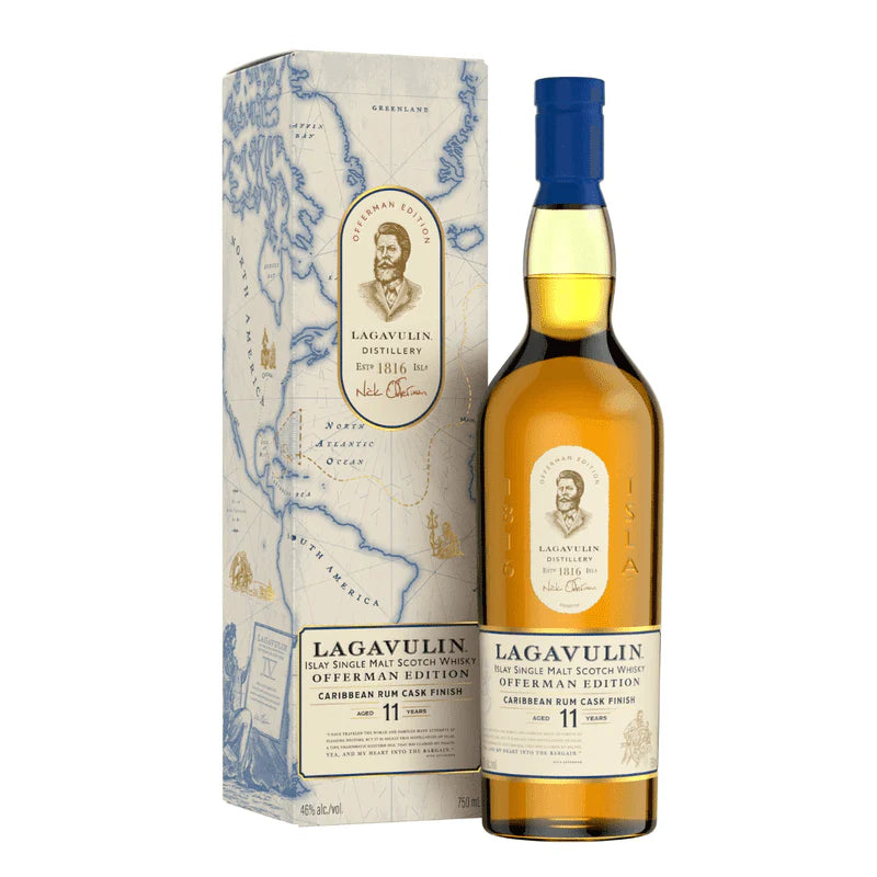 Lagavulin 11 Year Old Offerman Edition Caribbean Rum Cask Finish - Cork & Mash