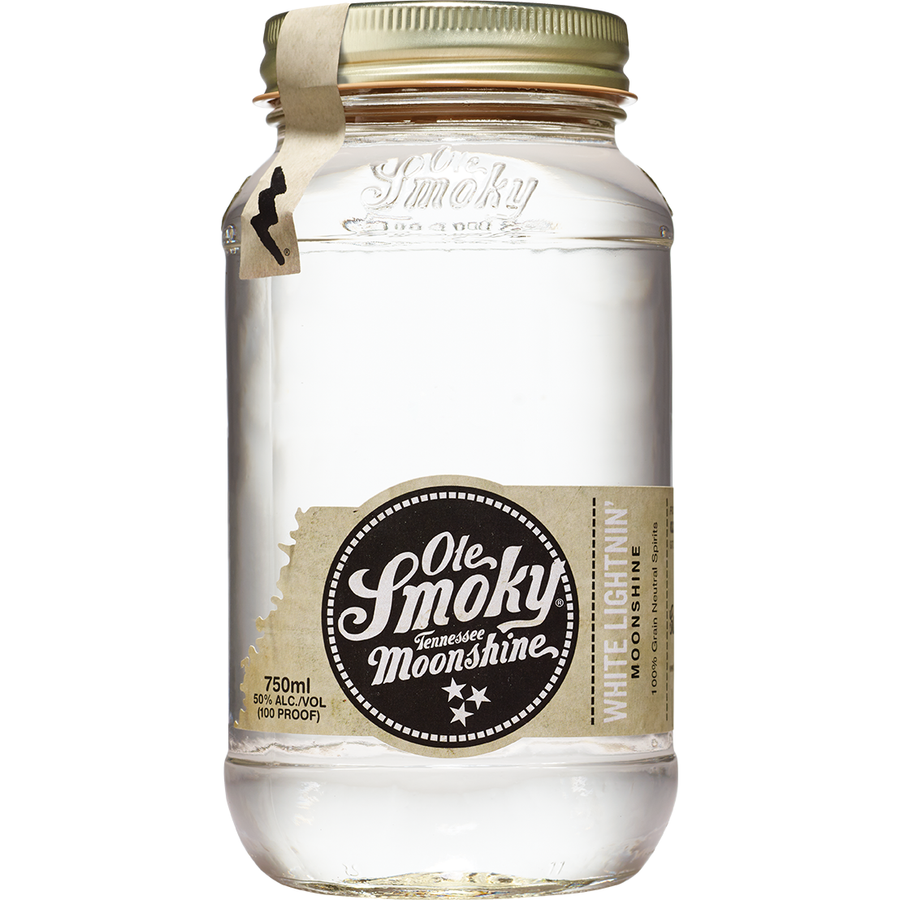 Ole Smoky White Lightnin' Moonshine - Cork & Mash