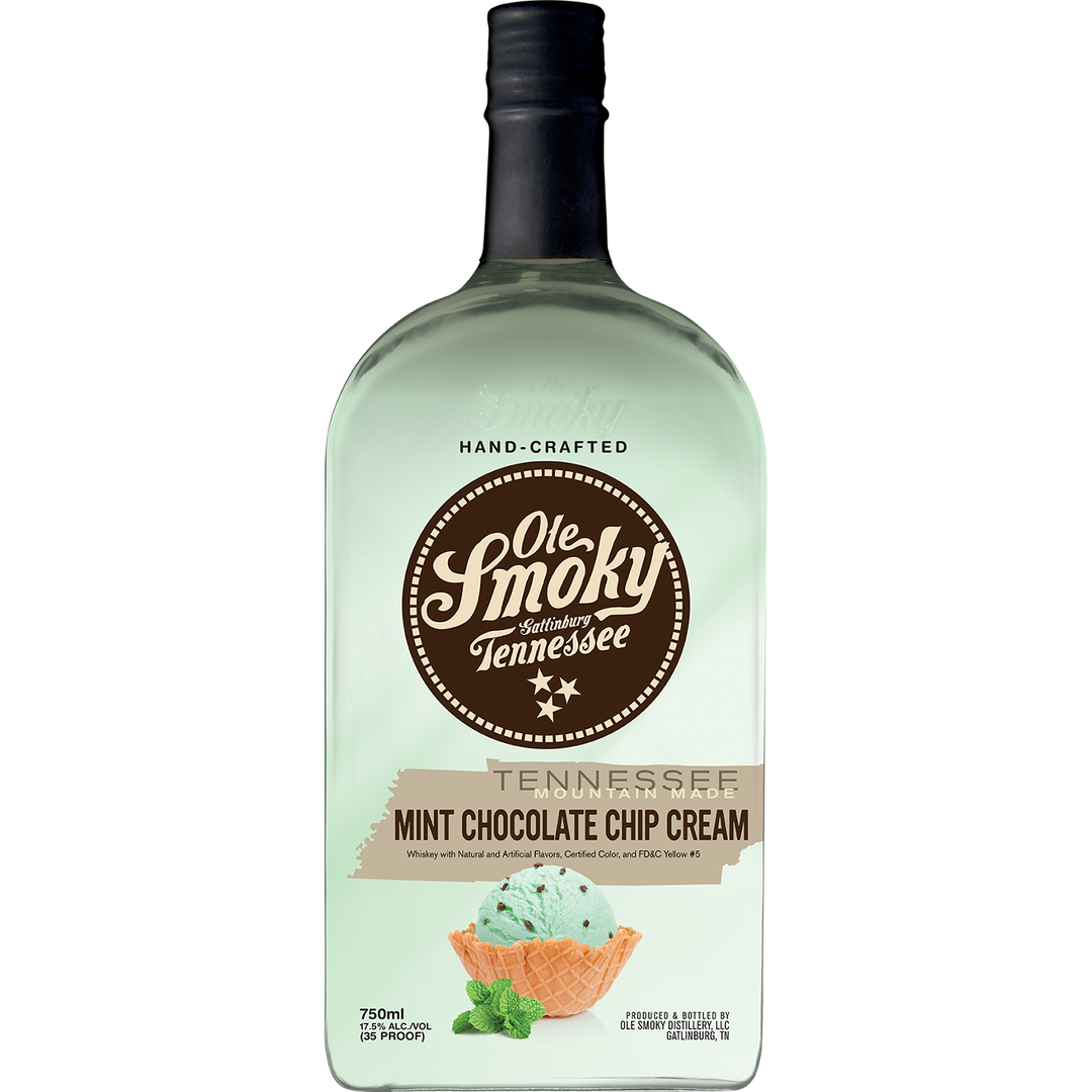 Ole Smoky Mint Chocolate Chip Cream Whiskey - Cork & Mash