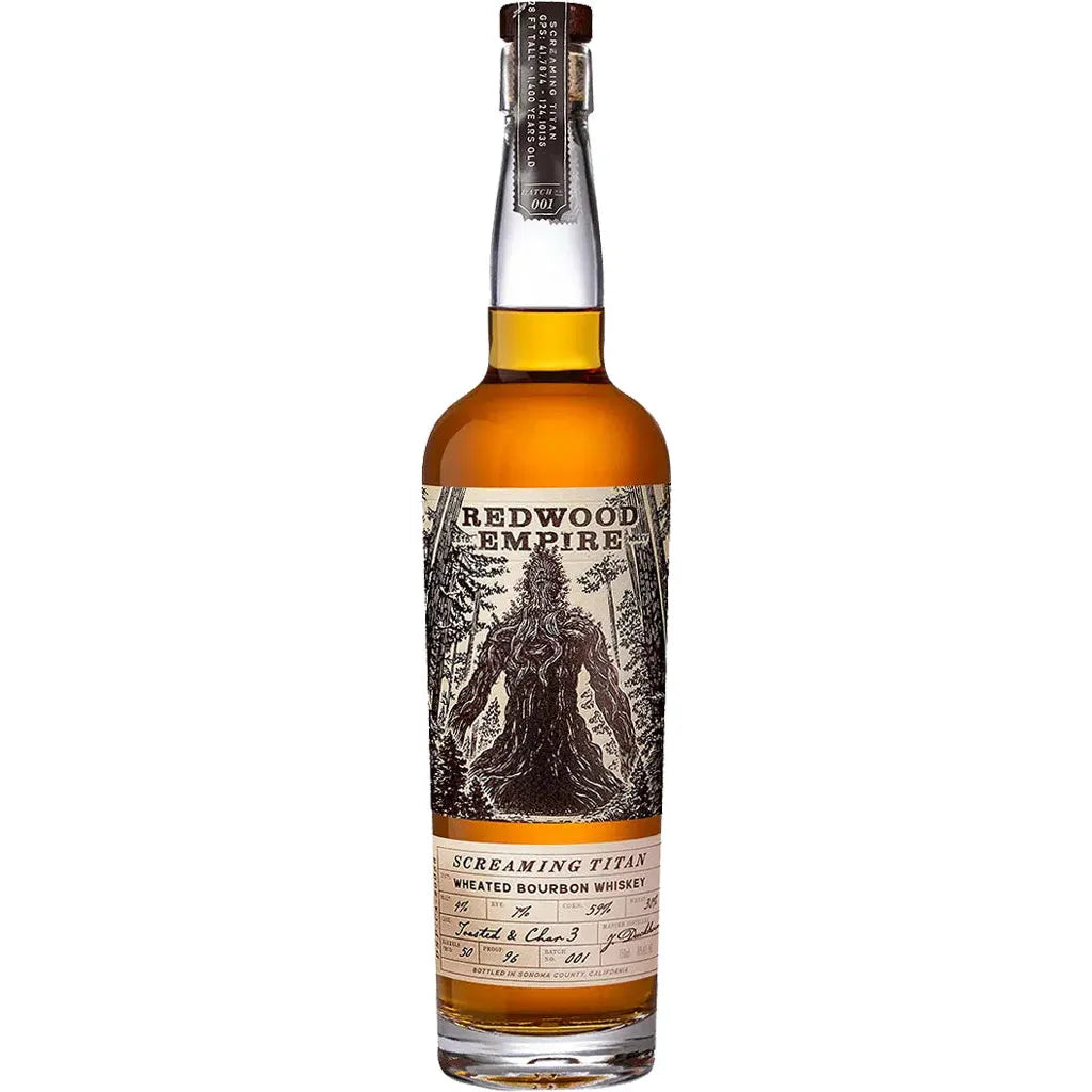 Redwood Empire Screaming Titan Wheated Bourbon Whiskey - Cork & Mash