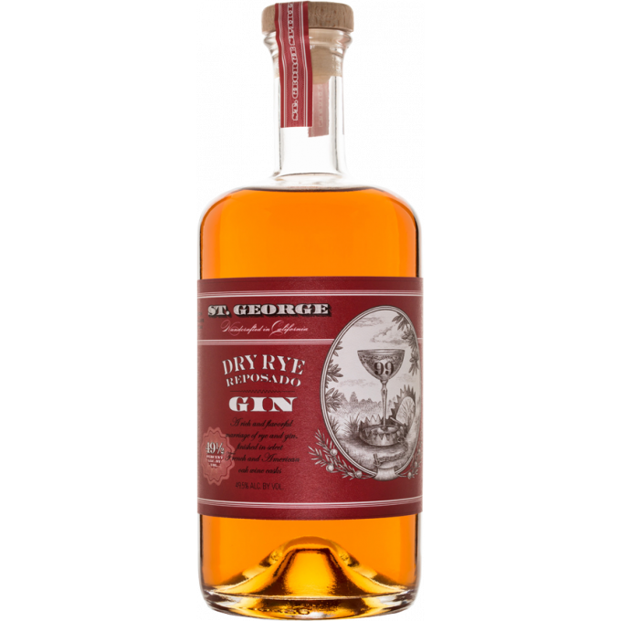 St. George Spirits Dry Rye Reposado Gin