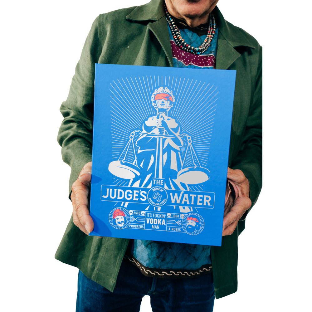 The Judge’s Water Vodka by Cheech & Chong 1st Edition