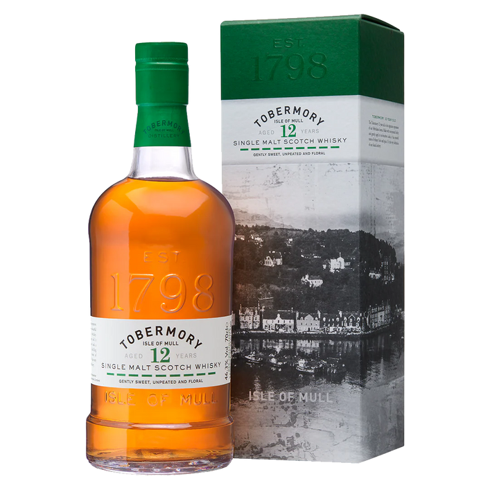 Tobermory 12 Year Old Single Malt Scotch Whisky