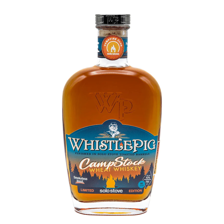 WhistlePig CampStock Solo Stove Limited Edition Wheat Whiskey - Cork & Mash