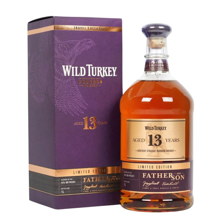 Wild Turkey 13 Year Old Father & Son