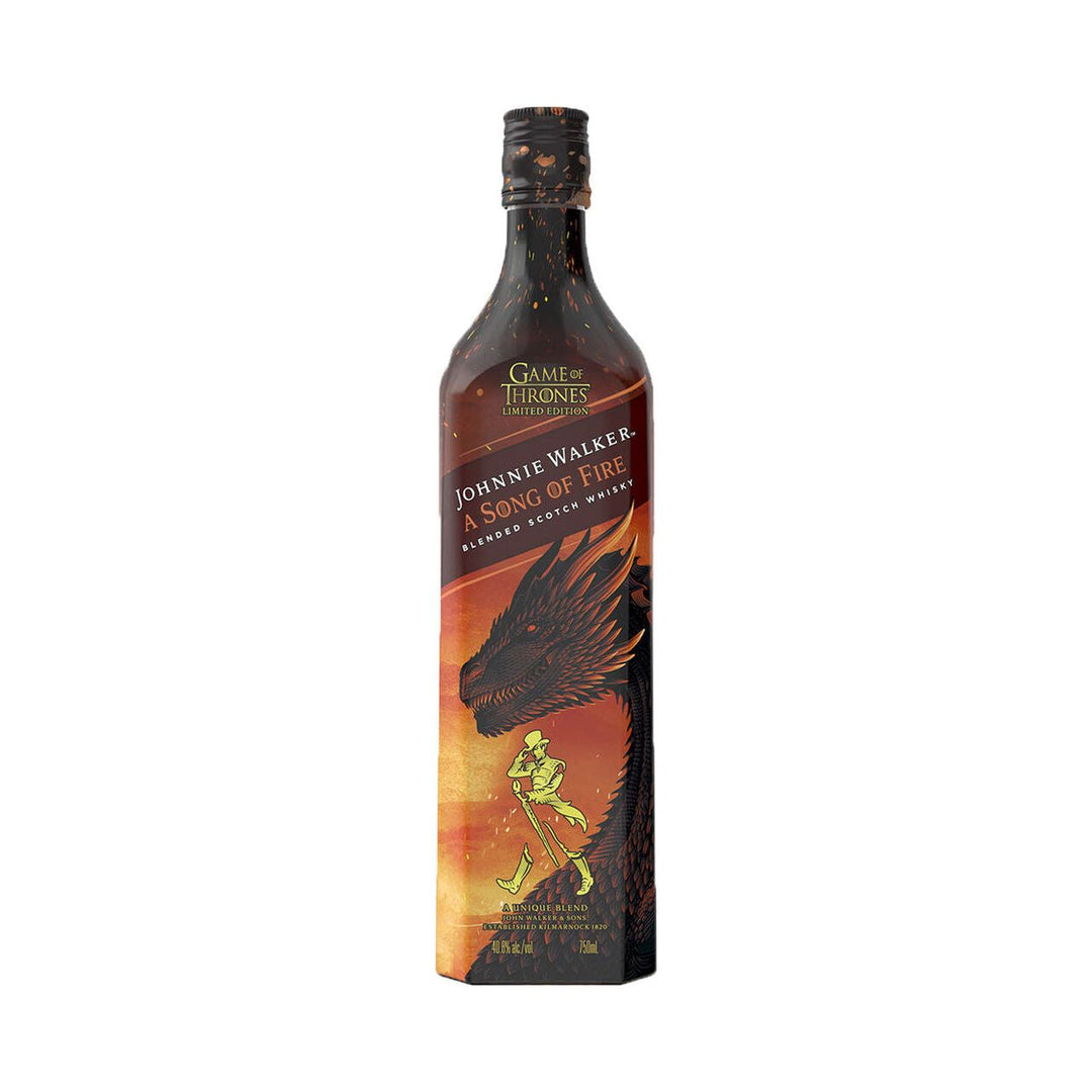 Johnnie Walker A Song of Fire Blended Scotch Whisky - Cork & Mash