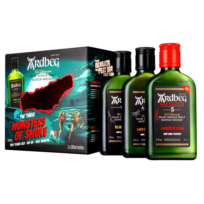 Ardbeg Monsters of Smoke Trial Pack - Cork & Mash