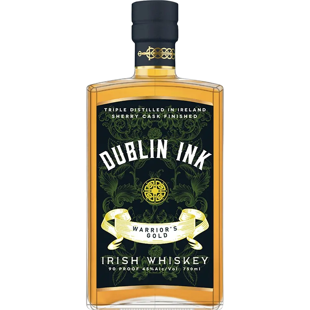 Dublin Ink Warrior’s Gold Irish Whiskey