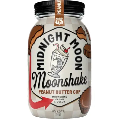 Midnight Moon Peanut Butter Cup Moonshake Cream Liqueur