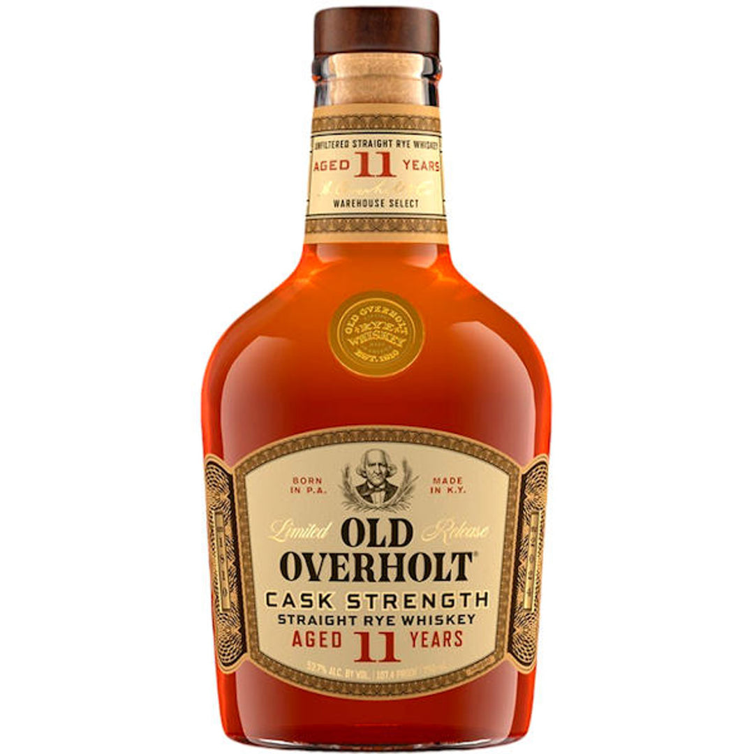 Old Overholt 11 Year Old Cask Strength Straight Rye Whiskey