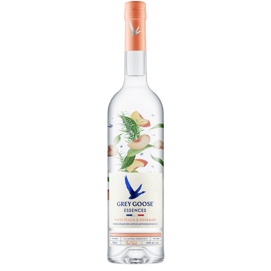 Grey Goose Essences White Peach & Rosemary Flavored Vodka - Cork & Mash