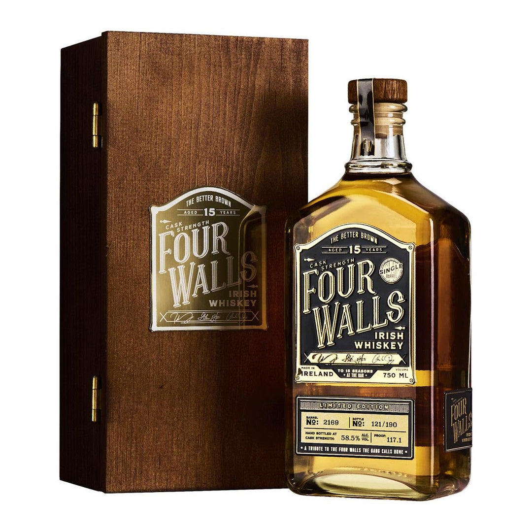 Four Walls Whiskey 15 Year Cask Strength Irish Whiskey 750ml - Cork & Mash