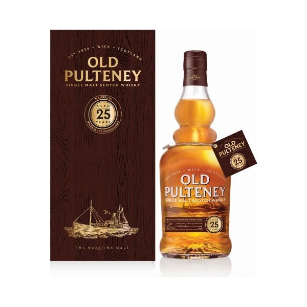 Old Pulteney 25 Year Single Malt Scotch Whiskey 750ml - Cork & Mash