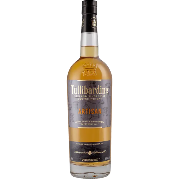 Tullibardine Artisan Highland Single Malt Scotch Whisky 750 ml - Cork & Mash