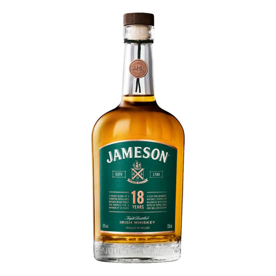 Jameson 18 Year Old Irish Whiskey 750 ml - Cork & Mash