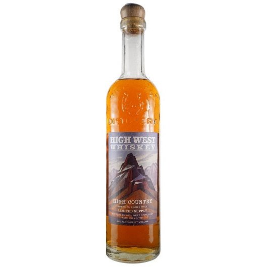 High West Whiskey High West Whiskey High Country American Single Malt Limited Supply 750 ml - Cork & Mash