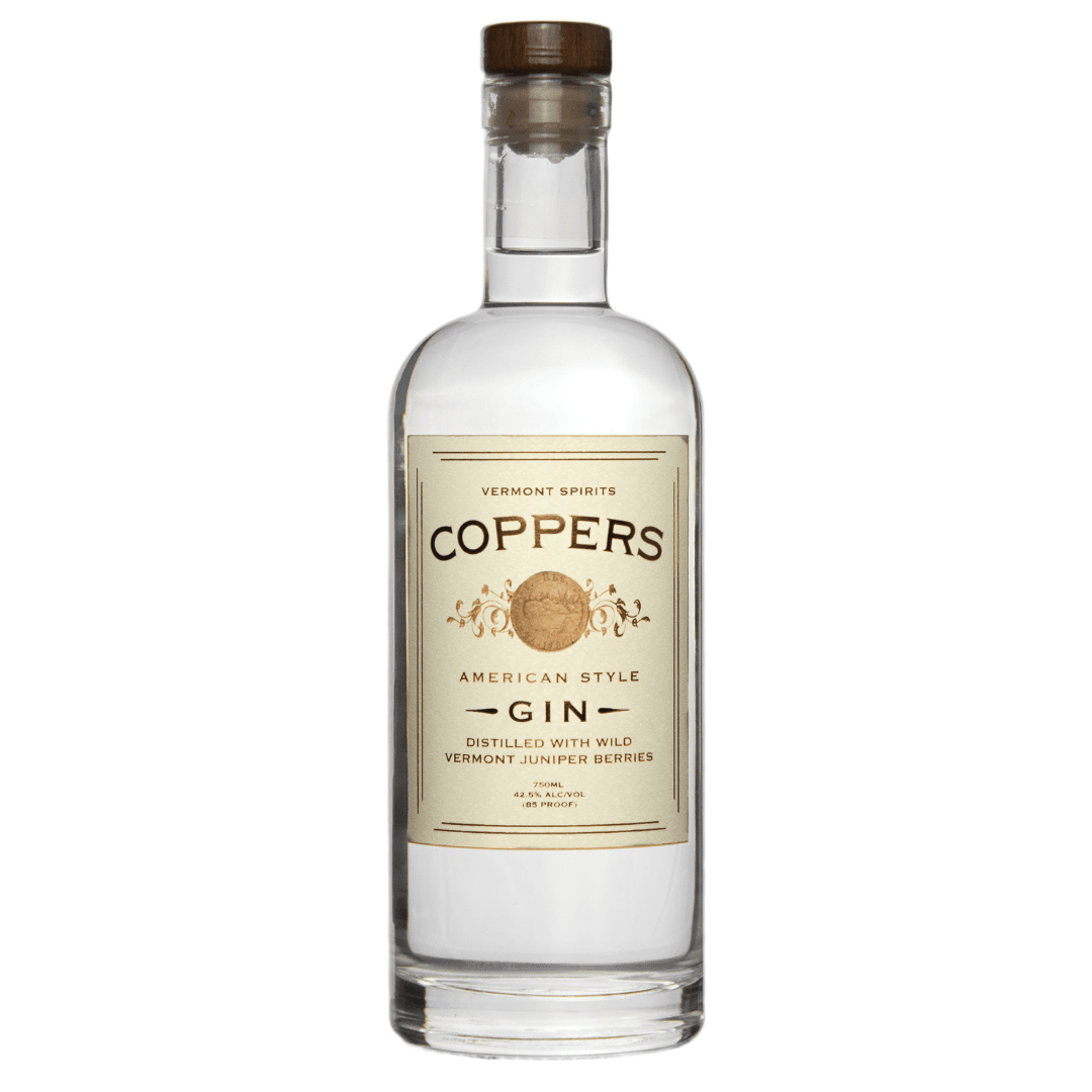 Vermont Spirits Coppers American Style Gin 750 ml - Cork & Mash