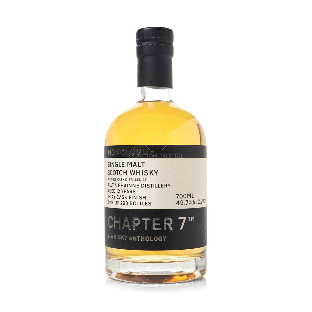 Chapter 7 Monologue Single Malt Scotch ALLT_A BHAINNE Islay Cask Finish 12 year 750 ml - Cork & Mash