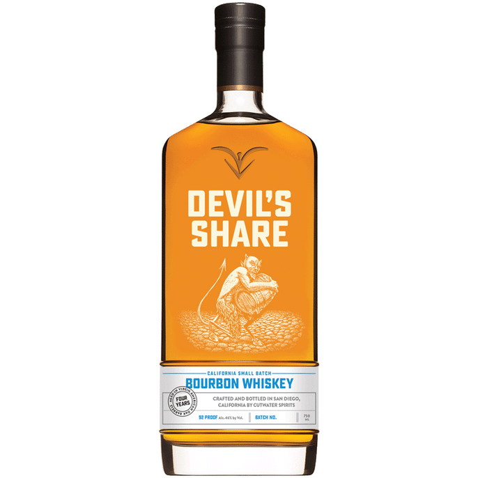 Cutwater Devils Share Bourbon Whiskey 750ml - Cork & Mash