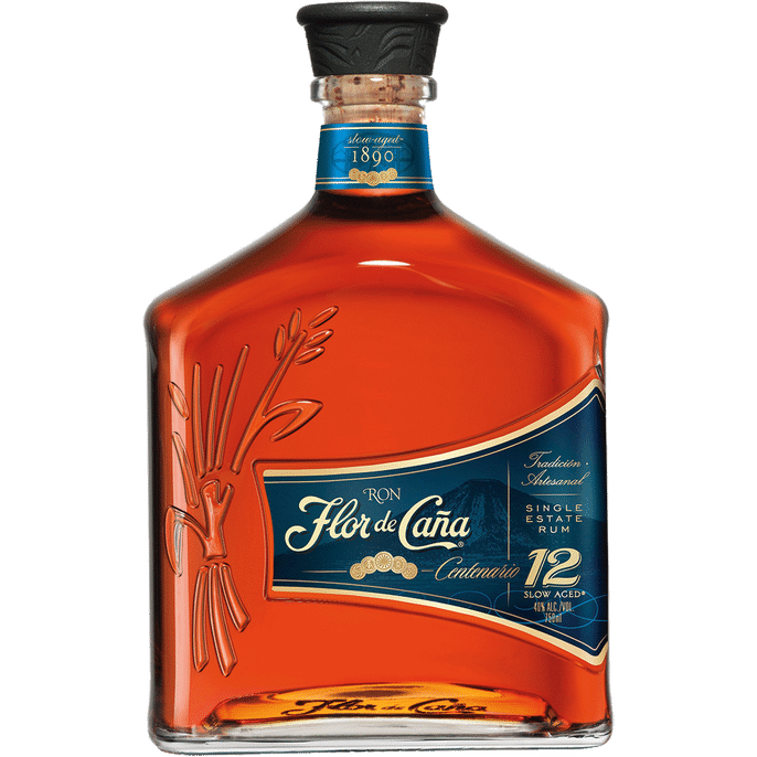 Flor de Cana Centenario Gold Rum 12 Year 750 ml - Cork & Mash